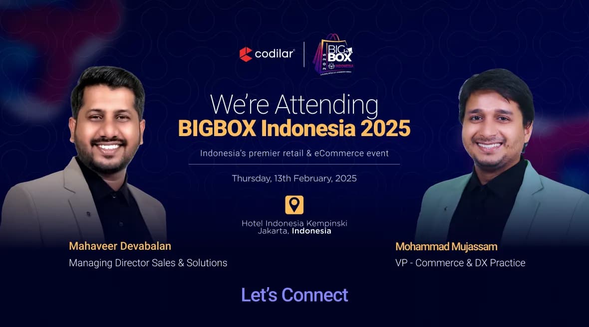Codilar Technologies is heading to BIGBOX Indonesia 2025!