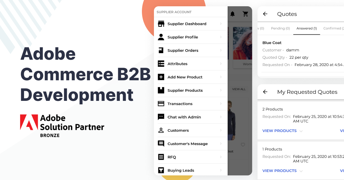 Adobe Commerce b2b Development